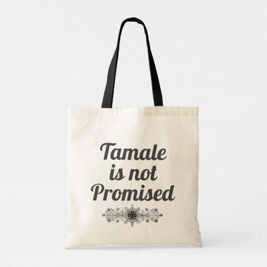 Tamale is geen beloofde Canvas tas (Achterkant)