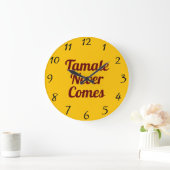 Tamale komt nooit uit de muur grote klok (Huis)