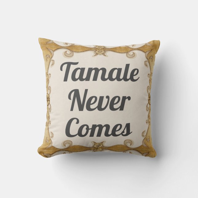 Tamale komt nooit uit Sierkussen (Voorkant)