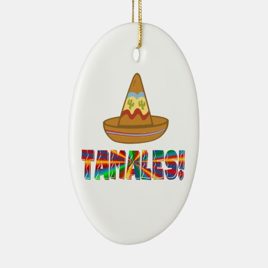 Tamale Love Keramisch Ornament (Rechts)