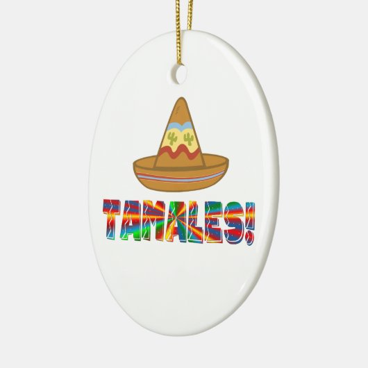 Tamale Love Keramisch Ornament (Links)