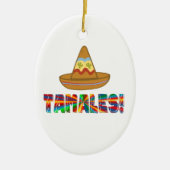 Tamale Love Keramisch Ornament (Voorkant)