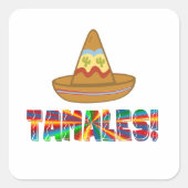 Tamale Love Vierkante Sticker (Voorkant)