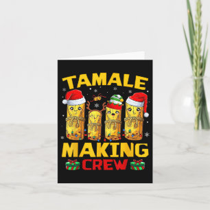 Tamale Maakploeg Tamale Seizoen Grappige Mexicaans Kaart