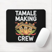 Tamale maakt bemanning grappige Mexicaanse kerstpy Muismat (Met muis)