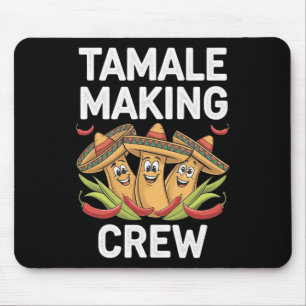 Tamale maakt bemanning grappige Mexicaanse kerstpy Muismat
