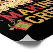 Tamale maakt bemanning grappige Mexicaanse kerstpy Poster (Hoek)