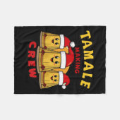 Tamale maakt crew Tamale seizoen grappig Mexicaans Fleece Deken (Voorkant (Horizontaal))