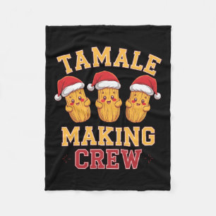 Tamale maakt crew Tamale seizoen grappig Mexicaans Fleece Deken