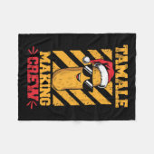 Tamale maakt crew Tamale seizoen grappig Mexicaans Fleece Deken (Voorkant (Horizontaal))