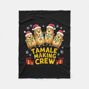 Tamale maakt crew Tamale seizoen grappig Mexicaans Fleece Deken