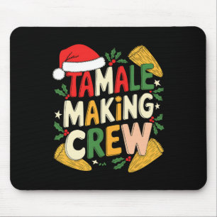 Tamale Making Crew Kerstgerechten Muismat