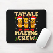 Tamale Making Crew Tamale Season Funny Mexican Chr Muismat (Met muis)