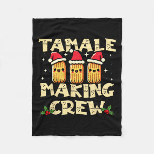 Tamale Making Crew Tamale Seizoen Leuk Mexicaans C Fleece Deken