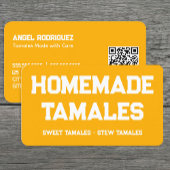 Tamales Custom QR Visitekaartje