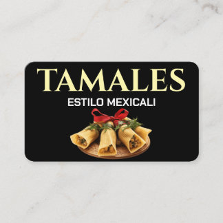  Tamales Estilo Mexicali Visitekaart Visitekaartje