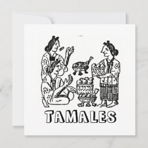 Tamales (Florentine Codex, 16e eeuw)