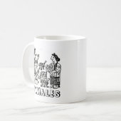 Tamales (Florentine Codex, 16e eeuw) Koffiemok (Voorkant links)