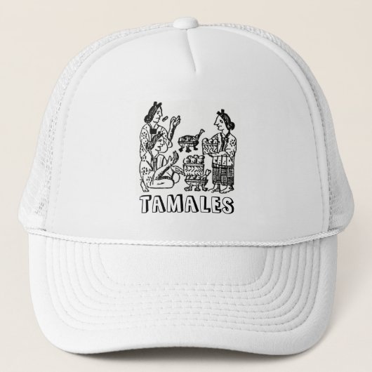 Tamales (Florentine Codex, 16e eeuw) Trucker Pet (Voorkant)