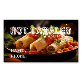 Tamales Magnetisch Visitekaartje