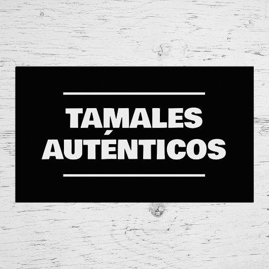 Tamales Visitekaartje