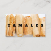 Tamales Visitekaartje (Voorkant)