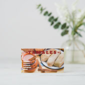 Tamales Visitekaartjes (Staand voorkant)