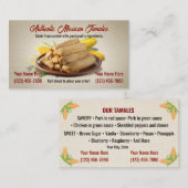Tamales Visitekaartjes (Voorkant / Achterkant)