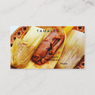 Tamales Visitekaartjes