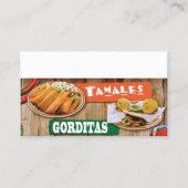 Tamales Y Gorditas Visitekaartje (Voorkant)