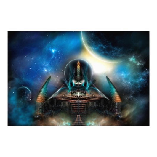 Tamalin5 Science Fiction Artwork Foto Uitbreiding Afdruk (Voorkant)