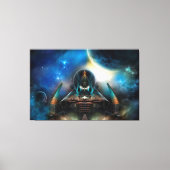 Tamalin 5 Science Fiction Artwork Stretched Canvas (Voorkant)