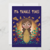 Tamalita Tamal Zia Bloemen Tamales Kaart (Voorkant)