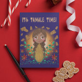 Tamalita Tamal Zia Bloemen Tamales Kaart