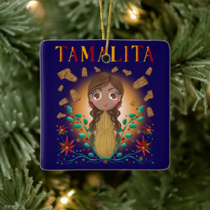 Tamalita Tamal Zia Flowers Tamales Keramisch Ornament