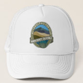Tamalpais Fan Club Marin County Californië Trucker Pet (Voorkant)