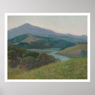 Tamalpais van Corte Madera Creek (1153) Poster