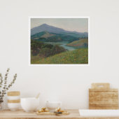Tamalpais van Corte Madera Creek (1153) Poster (Keuken)