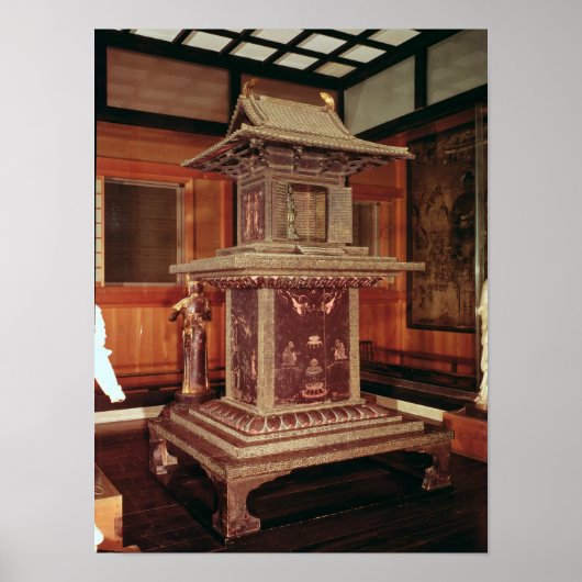 Tamamushi-hormoon uit de Horyu Ji-tempel Poster (Voorkant)