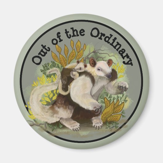 Tamandua Anteater Magneet (Voorkant)