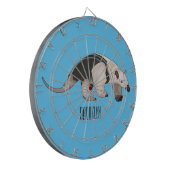 Tamandua-cartoon Dartbord (Voorkant Links)