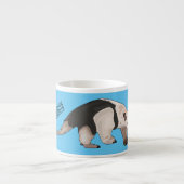 Tamandua-cartoon Espresso Kop (Voorkant)