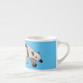 Tamandua-cartoon Espresso Kop (Rechts)