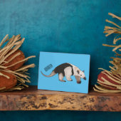 Tamandua-cartoon Fotoplaat (Zijkant)