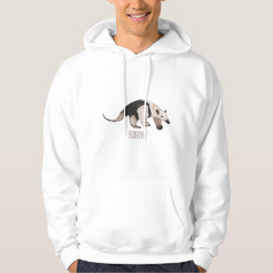 Tamandua-cartoon Hoodie
