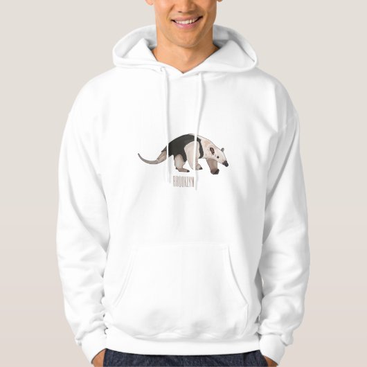 Tamandua-cartoon Hoodie (Voorkant)
