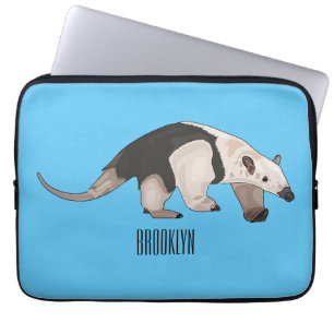 Tamandua-cartoon Laptop Sleeve