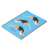 Tamandua-cartoon Notitieboek (Linkerzijde)