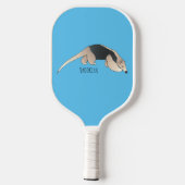 Tamandua-cartoon Pickleball Paddle (Achterkant)