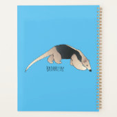 Tamandua-cartoon Planner (Achterkant)
